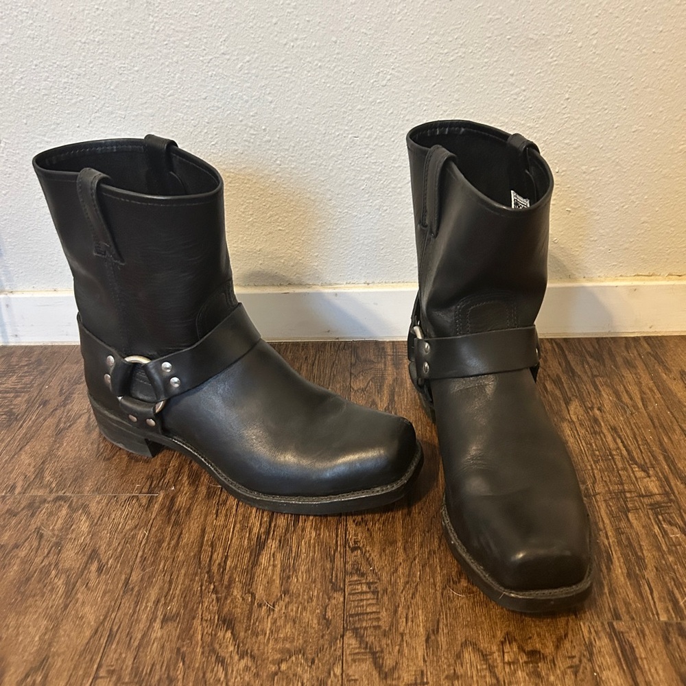 Frye Harness 8R Men’s Moto Boots - Picture 2 of 7